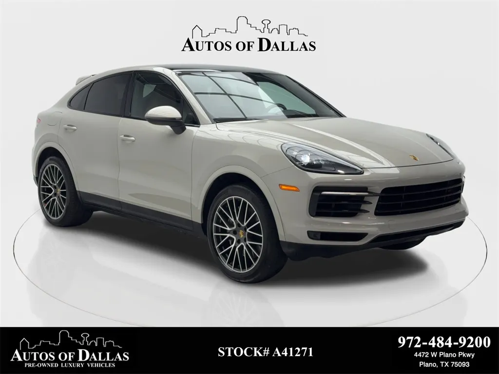 2021 Porsche Cayenne Coupe NAV,CAM,PANO,HTD STS,BLIND SPOT,21" WHLS for sale in Plano, TX