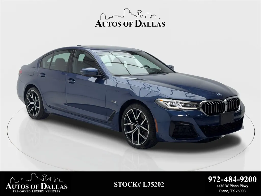 2023 BMW 5 Series 530e iPerformance NAV,CAM,SUNROOF,HTD STS,BLIND SP for sale in Plano, TX