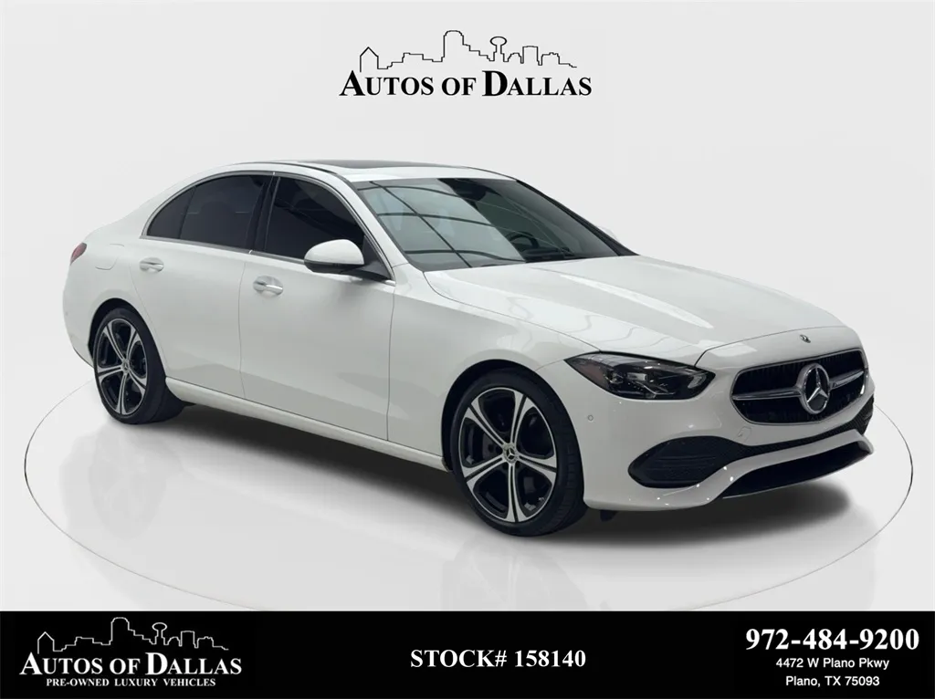 2024 Mercedes-Benz C-Class C 300 NAV,CAM,SUNROOF,HTD STS,BLIND SPOT,19" WLS