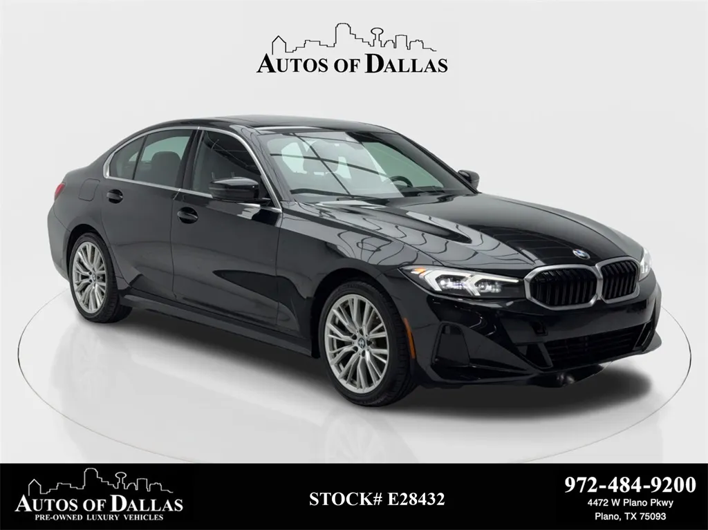 2024 BMW 3 Series 330i SPORT LINE,NAV,CAM,SUNROOF,BLIND SPOT