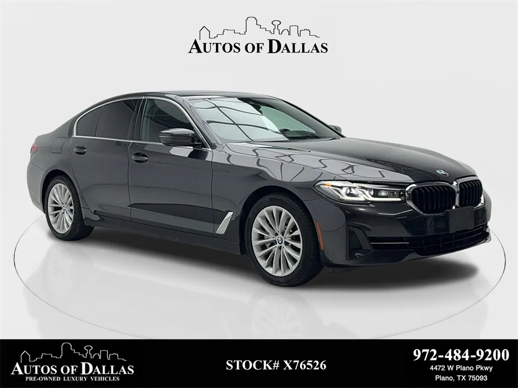 2022 BMW 5 Series 530i SPORT LINE,NAV,CAM,SUNROOF,HTD STS,HEADS UP for sale in Plano, TX