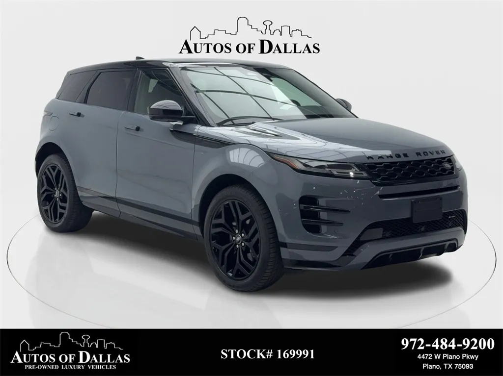 2022 Land Rover Range Rover Evoque R-Dynamic SE NAV,CAM,PANO,BLIND SPOT,20" WLS for sale in Plano, TX