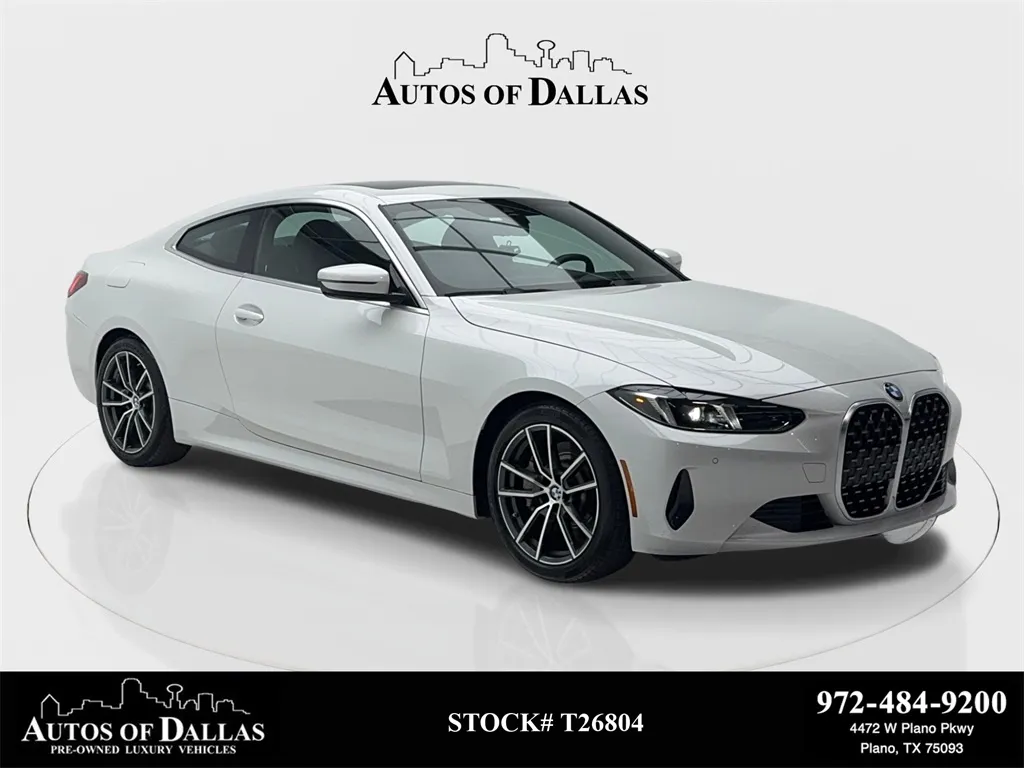 2025 BMW 4 Series 430i SPORT LINE,NAV,CAM,SUNROOF,HTD STS,HEADS UP for sale in Plano, TX