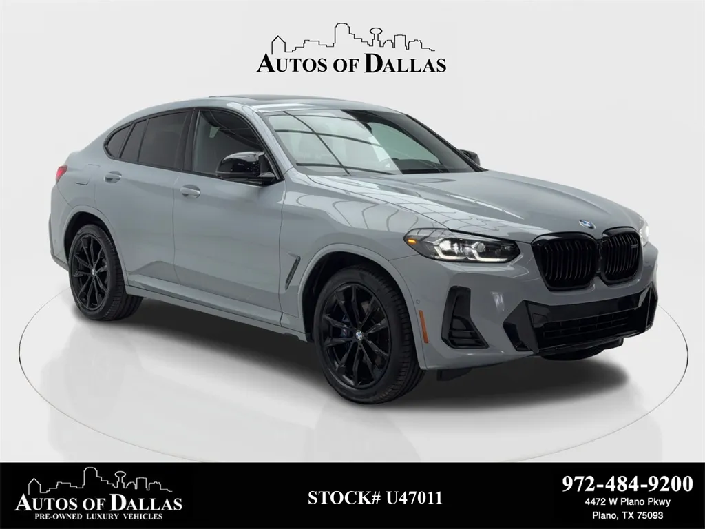 2024 BMW X4 M40i NAV,CAM,PANO,HTD STS,BLIND SPOT,HEADS UP