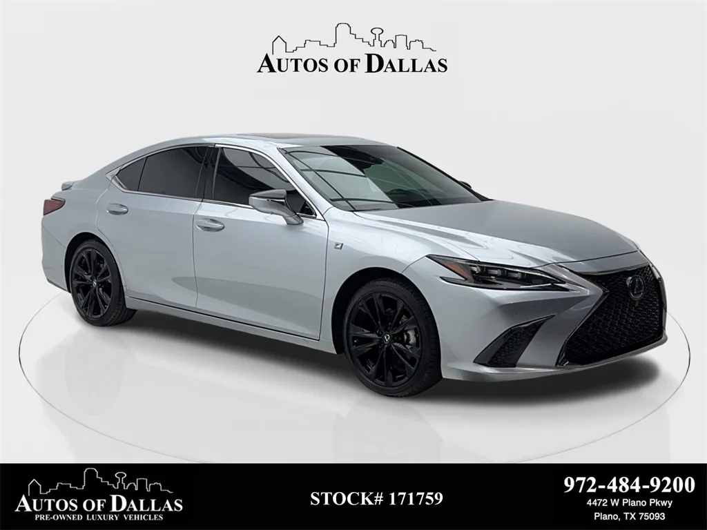 2024 Lexus ES 350 F Sport NAV,CAM,SUNROOF,CLMT STS,BLIND SPOT for sale in Plano, TX