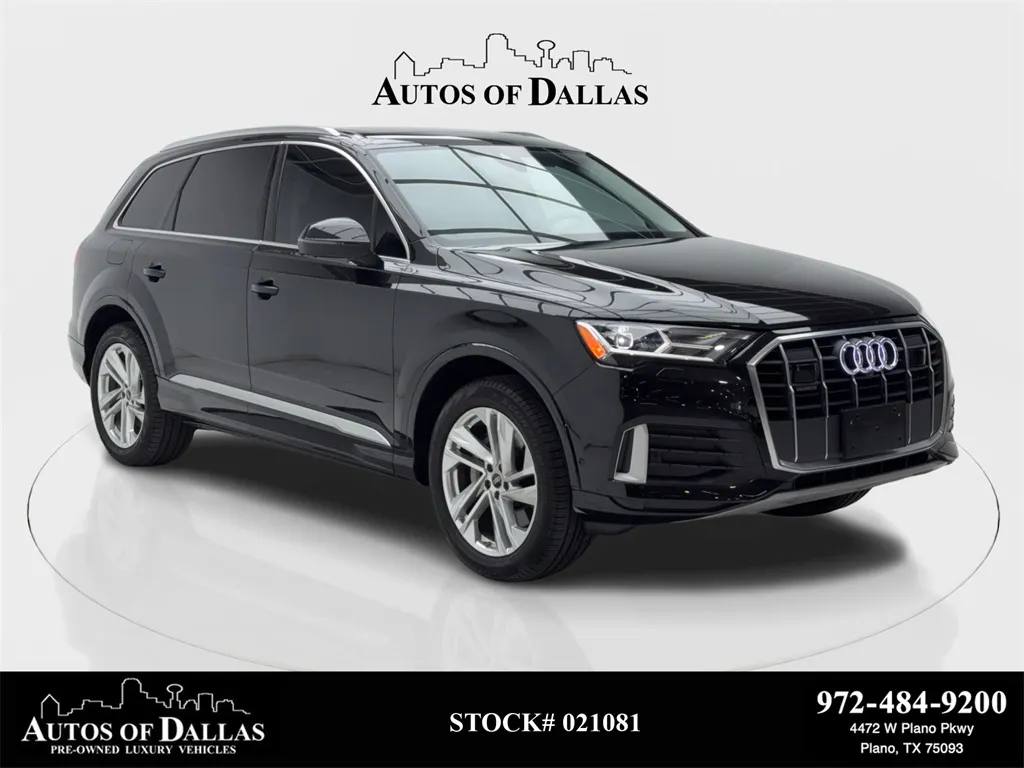 2023 Audi Q7 45 Premium NAV,CAM,PANO,HTD STS,BLIND SPOT,3RD ROW for sale in Plano, TX