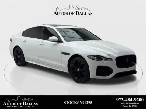 White 2022 Jaguar XF R-Dynamic SE NAV,CAM,SUNROOF,HTD STS,BLIND SPOT for sale in Plano, TX