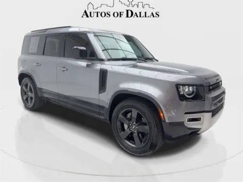 Photos of 2024 Land Rover Defender 110 S NAV,CAM,PANO,HTD STS,BLIND SPOT,20" WLS for sale in Plano, TX at Autos of Dallas - Plano