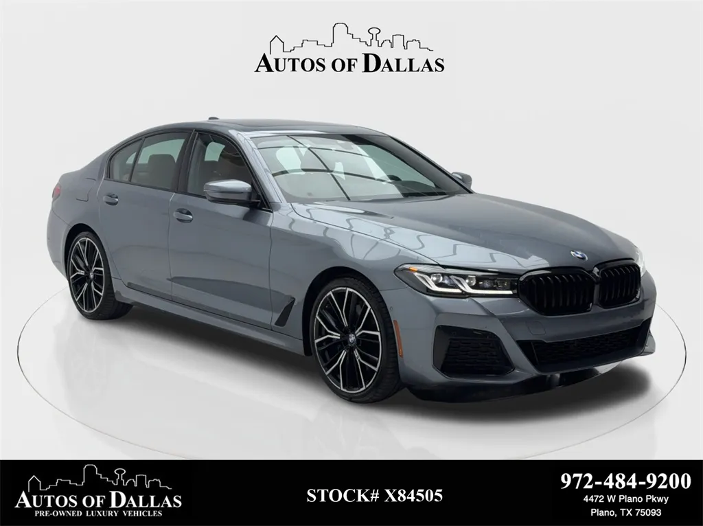 2022 BMW 5 Series 530i M SPORT,NAV,CAM,SUNROOF,HTD STS,BLIND SPOT for sale in Plano, TX