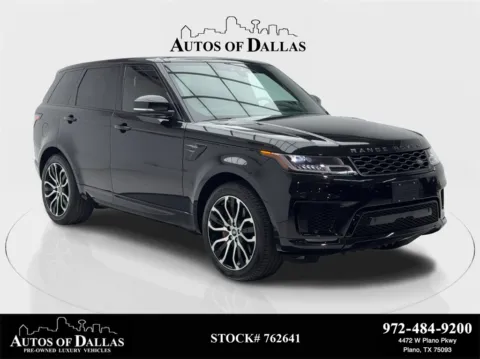 Black 2021 Land Rover Range Rover Sport HSE Dynamic NAV,CAM,PANO,CLMT STS,HEADS-UP for sale in Plano, TX