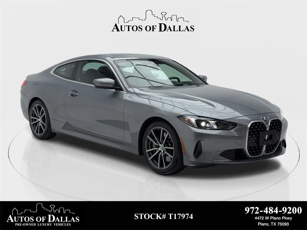 2025 BMW 4 Series 430i SPORT LINE,NAV,CAM,SUNROOF,HTD STS,HEADS UP for sale in Plano, TX