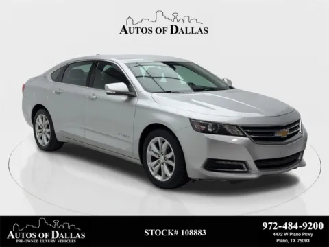 Silver 2020 Chevrolet Impala LT for sale in Plano, TX