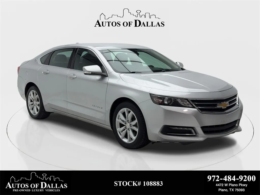 Silver 2020 Chevrolet Impala LT for sale in Plano, TX