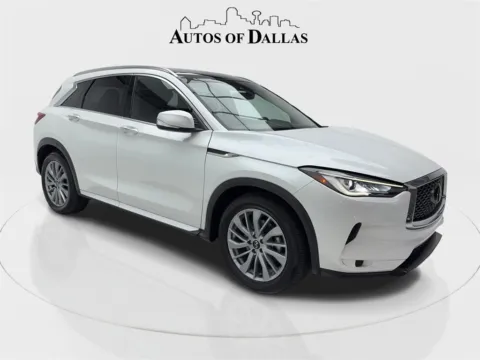 Photos of 2024 INFINITI QX50 LUXE CAM,PANO,HTD STS,BLIND SPOT,19" WLS for sale in Plano, TX at Autos of Dallas - Plano