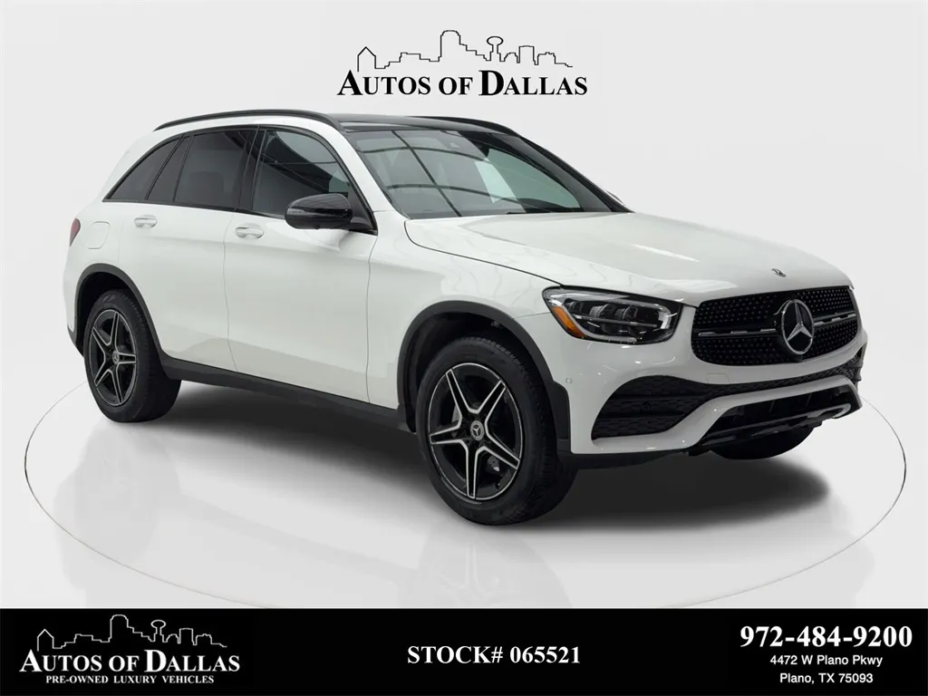 2022 Mercedes-Benz GLC 300 AMG NIGHT PKG,NAV,CAM,PANO,HEADS UP,19" WL