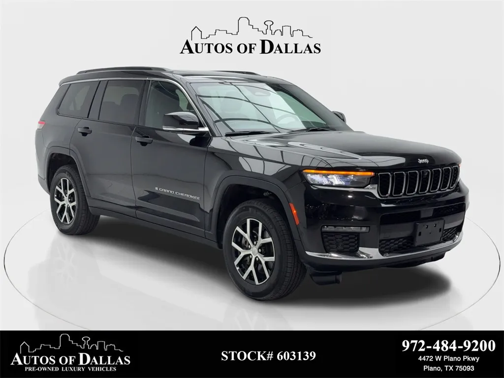 2024 Jeep Grand Cherokee L Limited NAV,CAM,SUNROOF,HTD STS,BLIND SPOT,3RD ROW
