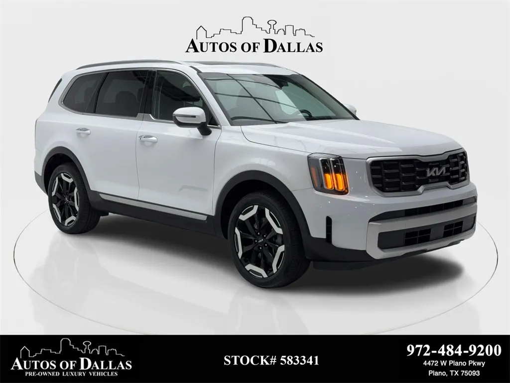 2025 Kia Telluride S NAV,CAM,SUNROOF,HTD STS,BLIND SPOT,3RD ROW