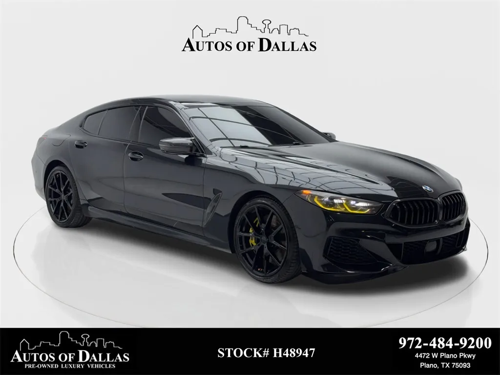 2022 BMW 8 Series 840 Gran Coupe M SPORT,NAV,CAM,PANO,CLMT STS,HEADS
