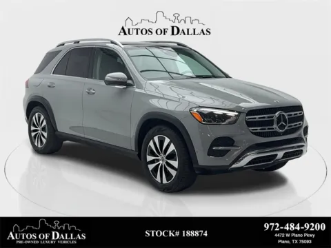 Gray 2024 Mercedes-Benz GLE 350 NAV,CAM,PANO,HTD STS,BLIND SPOT for sale in Plano, TX