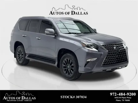 Gray 2022 Lexus GX 460 NAV,CAM,SUNROOF,CLMT STS,BLIND SPOT,3RD ROW for sale in Plano, TX