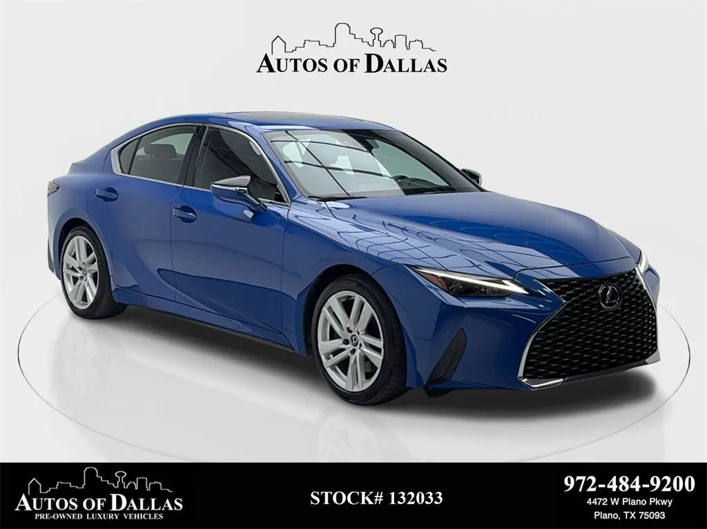 2024 Lexus IS 300 CAM,SUNROOF,CLMT STS,BLIND SPOT,18" WLS