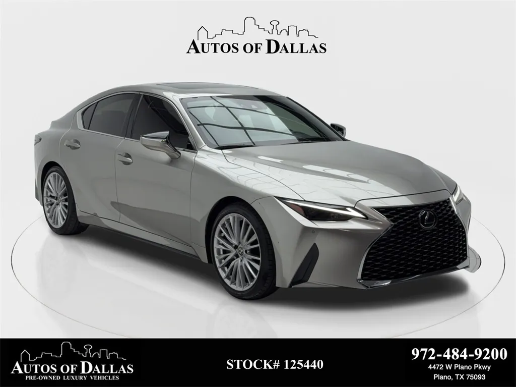 2023 Lexus IS 300 CAM,SUNROOF,CLMT STS,BLIND SPOT,18" WLS