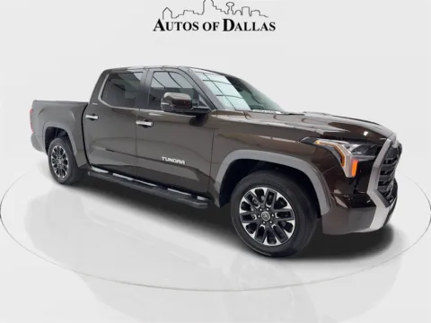 Photos of 2024 Toyota Tundra Hybrid Limited NAV,CAM,PANO,CLMT STS,BLIND SPOT,20" WLS for sale in Plano, TX at Autos of Dallas - Plano