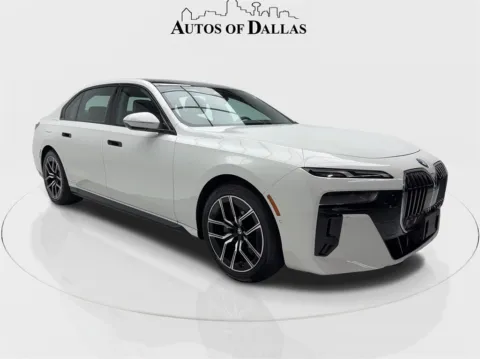 Photos of 2025 BMW 7 Series 740i M SPORT,NAV,CAM,PANO,CLMT STS,HEADS UP for sale in Plano, TX at Autos of Dallas - Plano