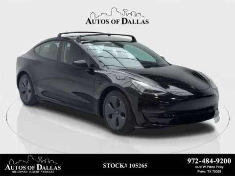 Black 2022 Tesla Model 3 Long Range NAV,CAM,PANO,HTD STS,BLIND SPOT for sale in Plano, TX