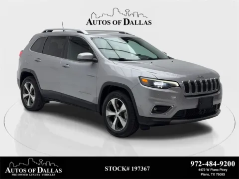 Silver 2019 Jeep Cherokee Limited for sale in Plano, TX