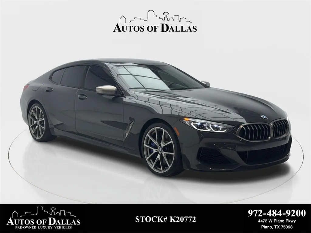2022 BMW 8 Series M850i xDrive Gran Coupe M SPORT,NAV,CAM,PANO,HEADS