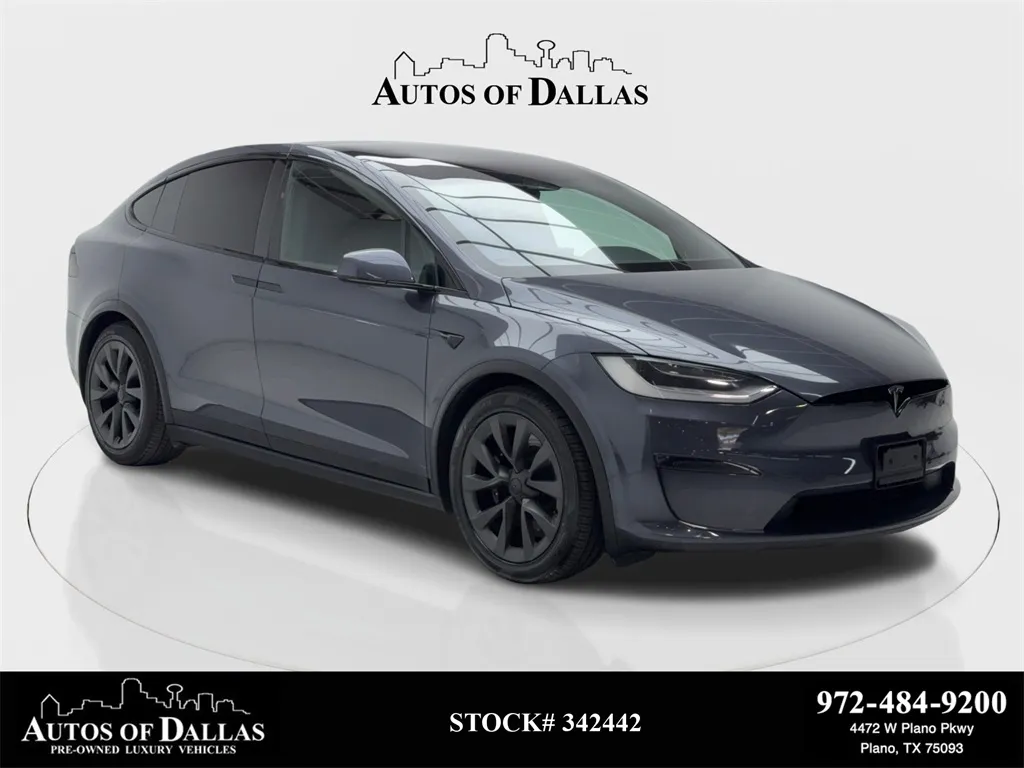 2022 Tesla Model X NAV,CAM,PANO,CLMT STS,BLIND SPOT,20" WLS for sale in Plano, TX