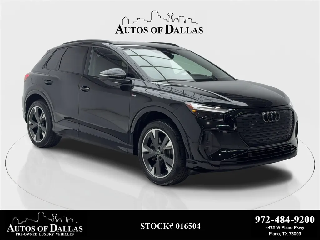 2024 Audi Q4 e-tron Premium Plus NAV,CAM,PANO,HTD STS,BLIND SPOT,20" W for sale in Plano, TX