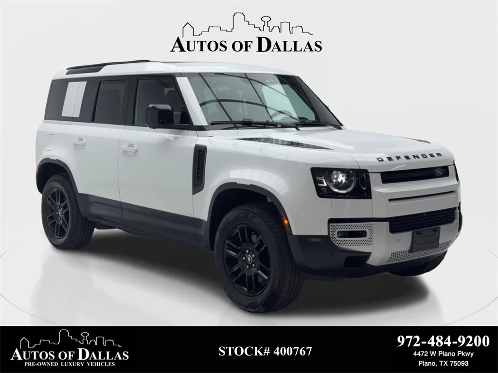 2025 Land Rover Defender 110 S NAV,CAM,PANO,HTD STS,BLIND SPOT,20" WLS for sale in Plano, TX