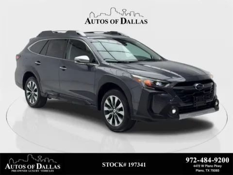 Gray 2023 Subaru Outback Touring XT CAM,PANO,CLMT STS,BLIND SPOT,18" WLS for sale in Plano, TX