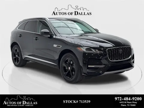 Black 2023 Jaguar F-PACE P250 S NAV,CAM,PANO,HTD STS,BLIND SPOT for sale in Plano, TX