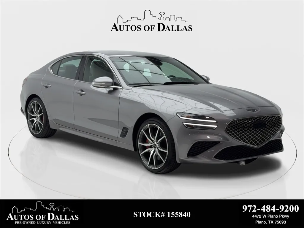 2025 Genesis G70 2.5T NAV,CAM,HTD STS,BLIND SPOT,19" WHLS