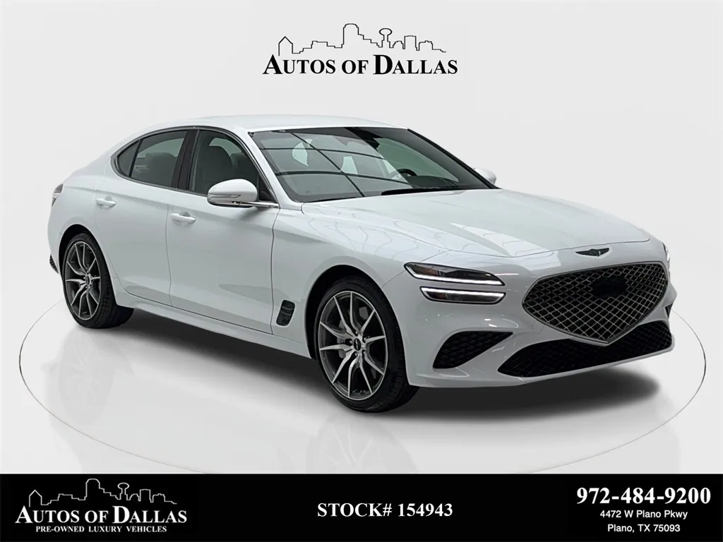 2025 Genesis G70 2.5T NAV,CAM,HTD STS,BLIND SPOT,19" WHLS for sale in Plano, TX