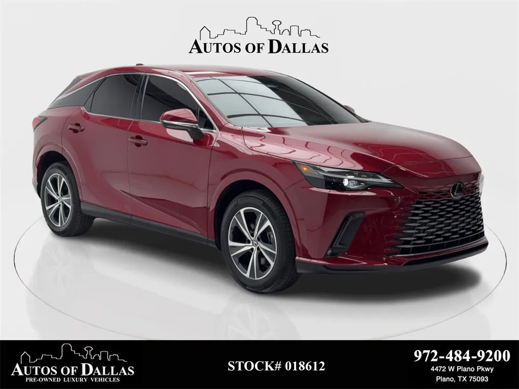 Red 2023 Lexus RX 350 Premium NAV,CAM,CLMT STS,BLIND SPOT,19" WLS for sale in Plano, TX