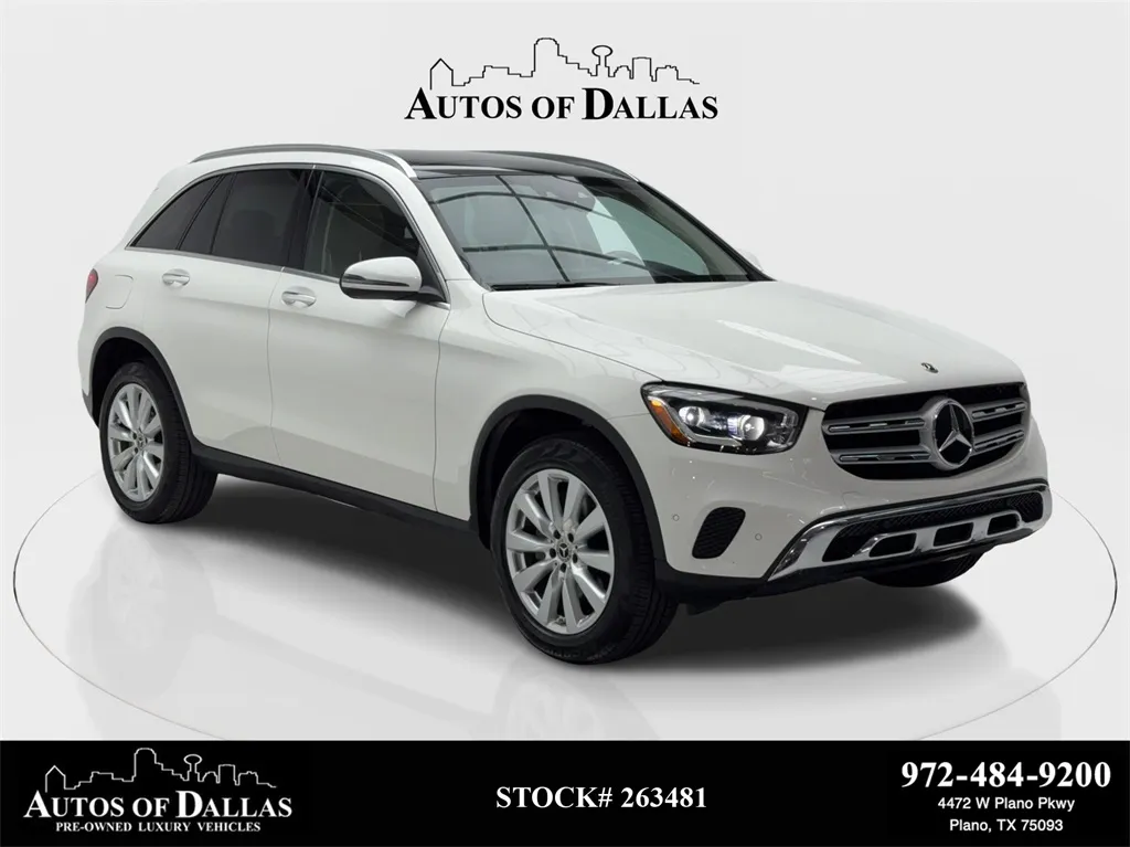 2021 Mercedes-Benz GLC 300 NAV,CAM,PANO,HTD STS,BLIND SPOT,HEADS UP for sale in Plano, TX