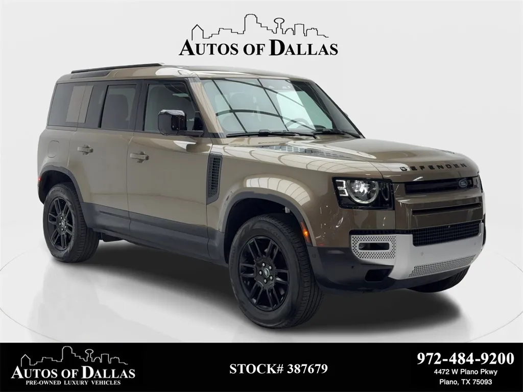 2025 Land Rover Defender 110 S NAV,CAM,PANO,HTD STS,BLIND SPOT,20" WLS for sale in Plano, TX