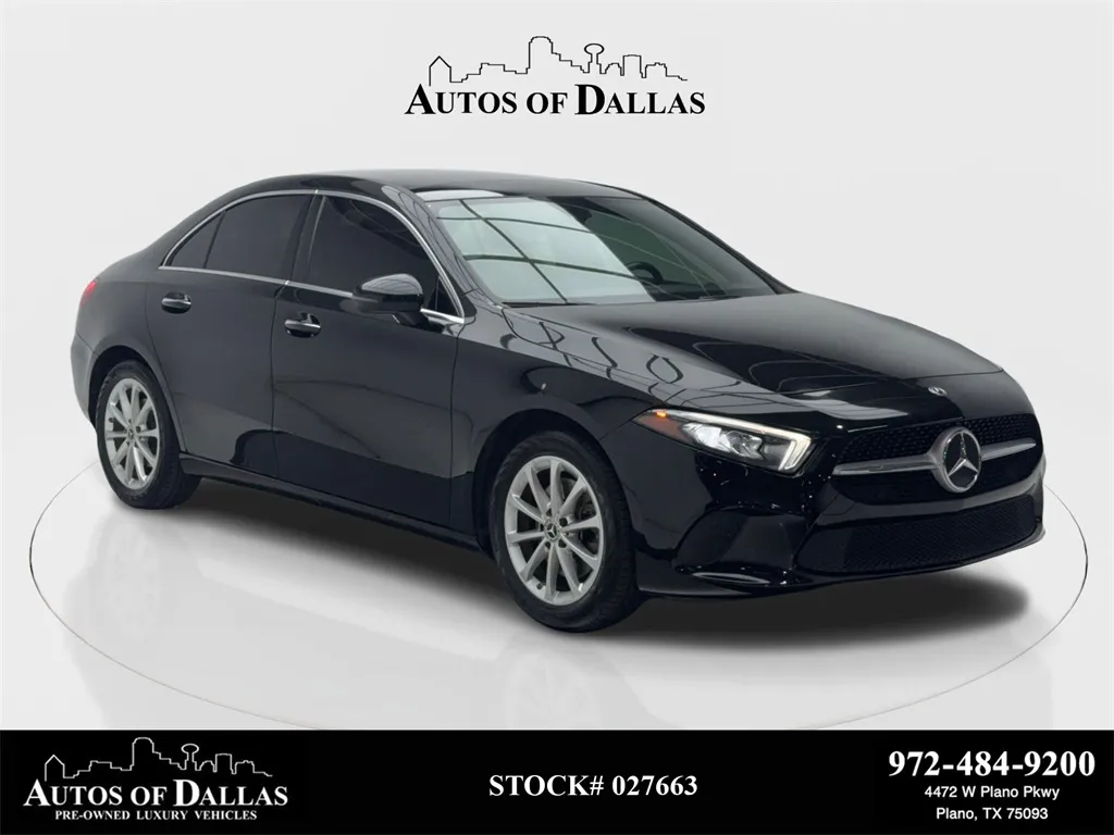 Black 2019 Mercedes-Benz A-Class A 220 for sale in Plano, TX