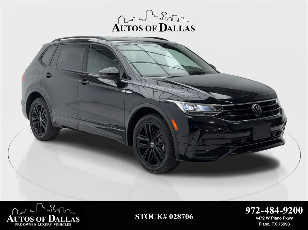 2022 Volkswagen Tiguan 2.0T SE R-Line Black CAM,HTD STS,BLIND SPOT,3RD RO for sale in Plano, TX