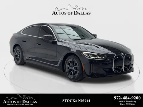 Black 2022 BMW i4 eDrive40 NAV,CAM,SUNROOF,HTD STS,BLIND SPOT,18" WL for sale in Plano, TX