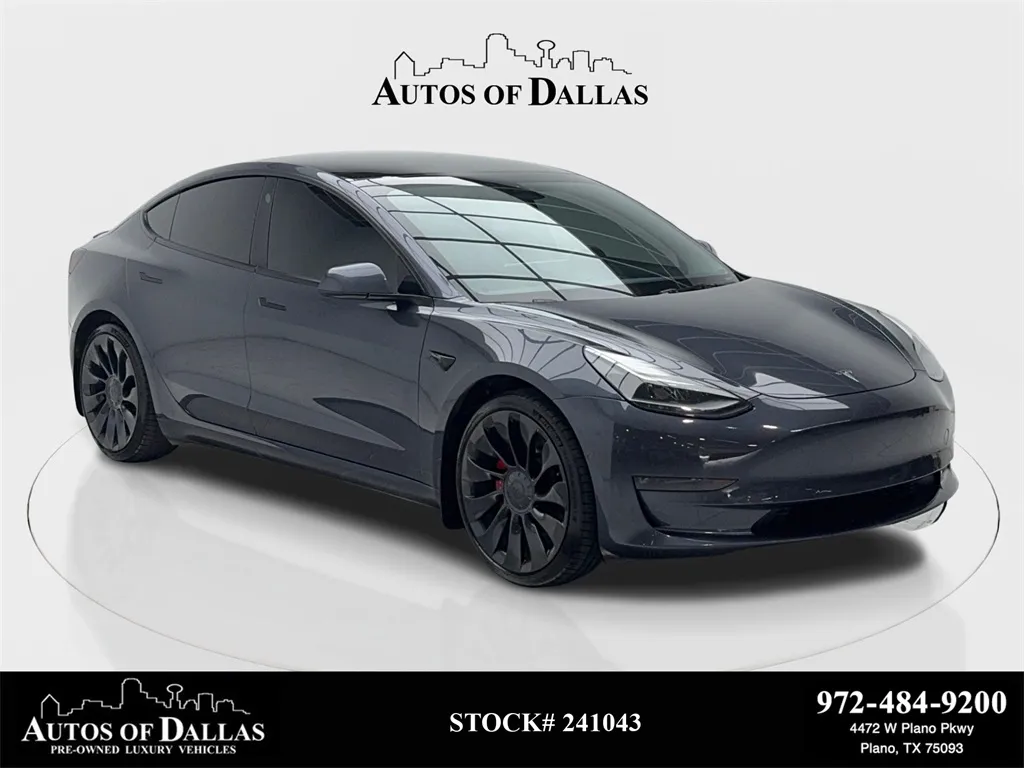 2022 Tesla Model 3 Performance NAV,CAM,PANO,HTD STS,BLIND SPOT