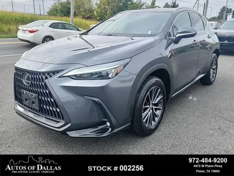 Gray 2022 Lexus NX 250 NAV,CAM,SUNROOF,CLMT STS,BLIND SPOT,18" WLS for sale in Plano, TX