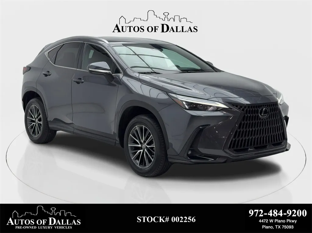 Gray 2022 Lexus NX 250 NAV,CAM,SUNROOF,CLMT STS,BLIND SPOT,18" WLS for sale in Plano, TX