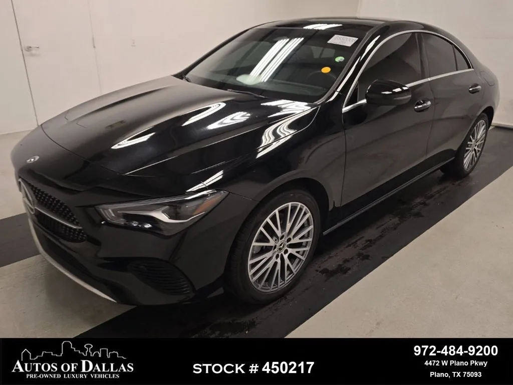 2024 Mercedes-Benz CLA 250 NAV,CAM,PANO,HTD STS,BLIND SPOT,18" WLS