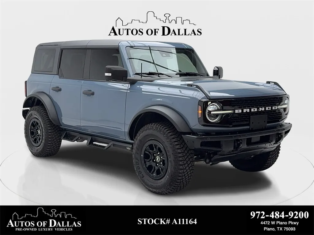 2024 Ford Bronco Wildtrak NAV,CAM,HTD STS,BLIND SPOT,17" WHLS for sale in Plano, TX