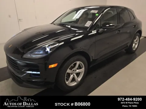 Black 2020 Porsche Macan NAV,CAM,PANO,HTD STS,BLIND SPOT,18" WHLS for sale in Plano, TX